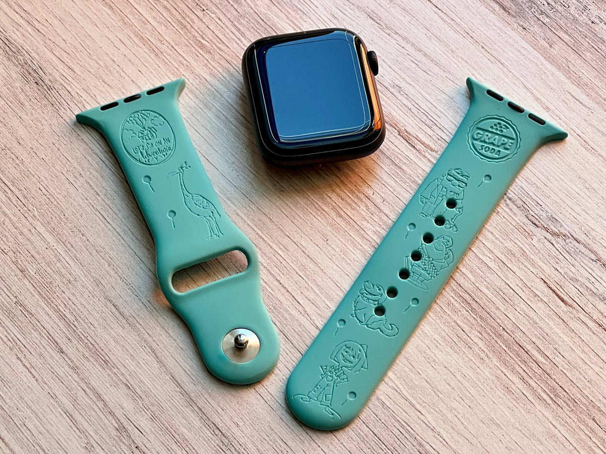 Laser engraved Apple Watch bands - various designs – KNP Creations