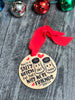 Sarcastic Christmas Ornaments