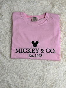 Mouse & Co large T-shirt