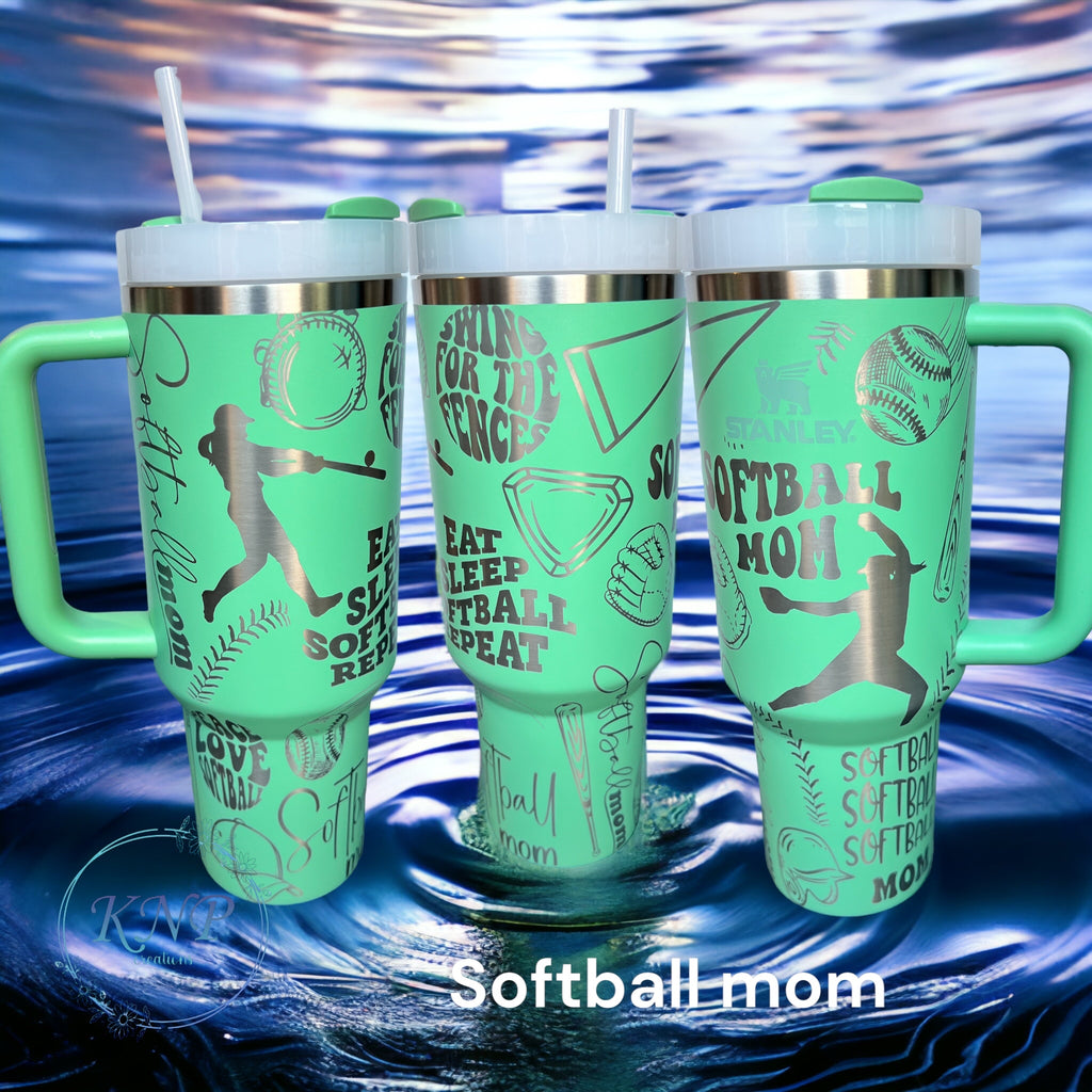 Big Size Tumbler Cups (Mint, Water Valley Watermelon logo) –