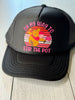 Custom color hats side design