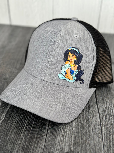 Custom color hats side design