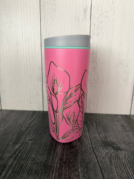 RTS 20oz coffee Cala lily