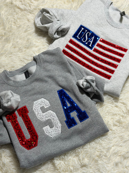 Patriotic sequins - Gildan