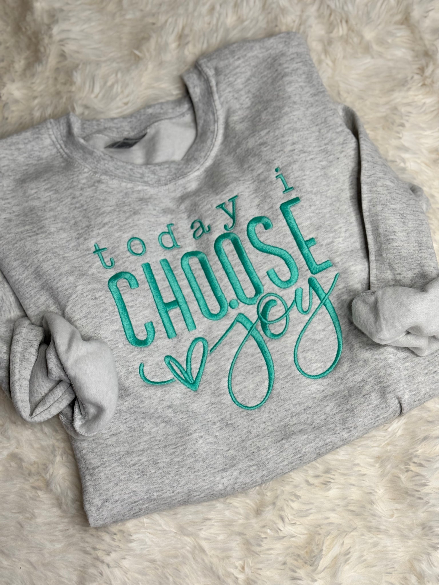 Today I choose joy - crewneck Gildan