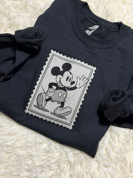 RTS mouse stamp size large crewneck