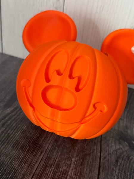 Flaw all orange pumpkin soap holder