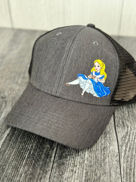 Custom color hats side design