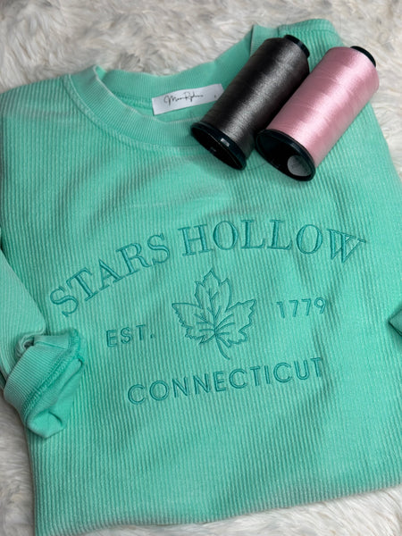 Seaglass corded crew