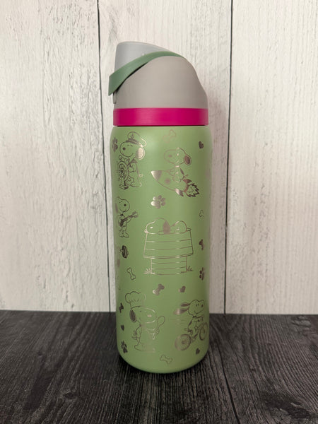 RTS off brand 32oz free sip Snoopy