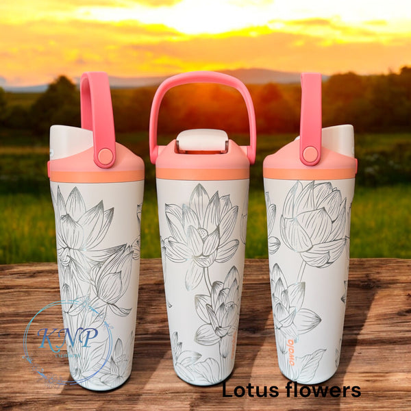40oz off brand rainbow full wrap tumbler - gift idea