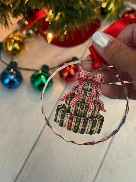 Crystal UV printed Ornaments