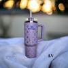 40oz off brand rainbow full wrap tumbler - gift idea