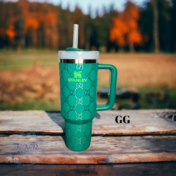 40oz off brand rainbow full wrap tumbler - gift idea