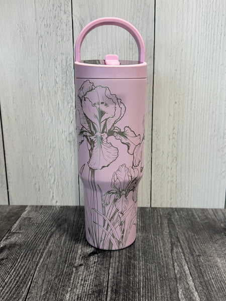 RTS 32oz Iris mom in sweet pea