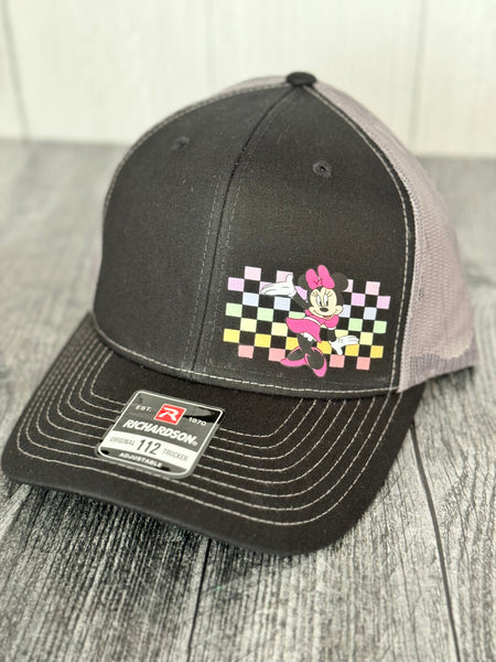 Custom color hats side design