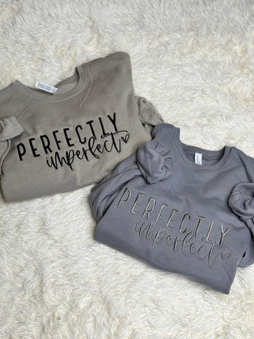 Perfectly imperfect bella crewneck