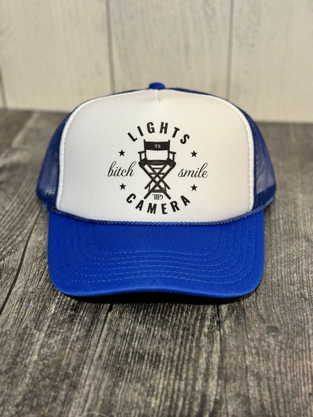 Custom color hats center design