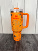 Custom tie dyed 40 ounce boo to you goldenrod #1
