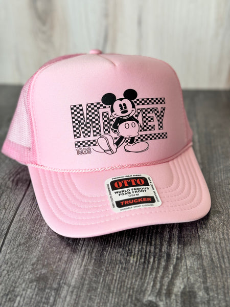 Custom color hats side design