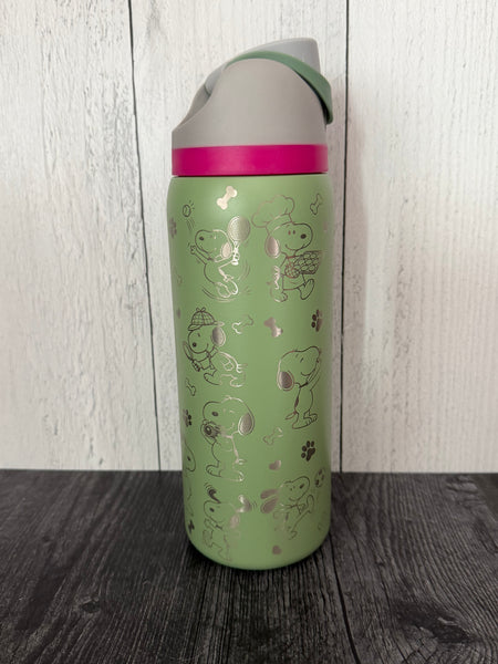 RTS off brand 32oz free sip Snoopy