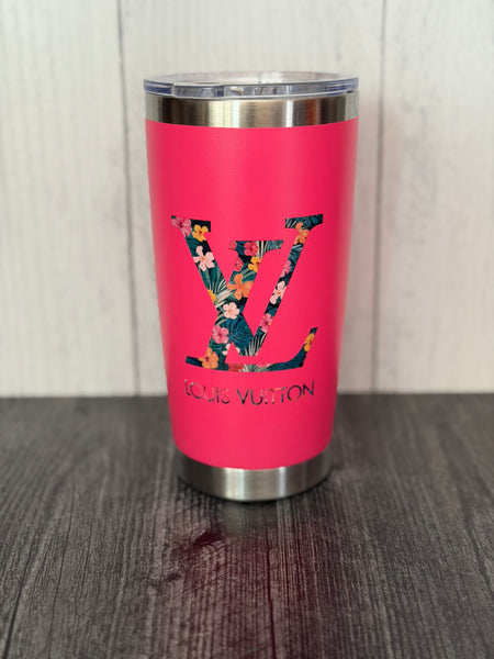 Tropical floral 20 OFF brand ounce cup