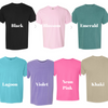 “Be the good” embroidered comfort colors tshirt