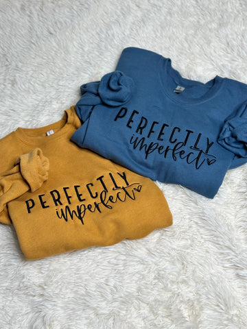 Perfectly imperfect Bella crewneck