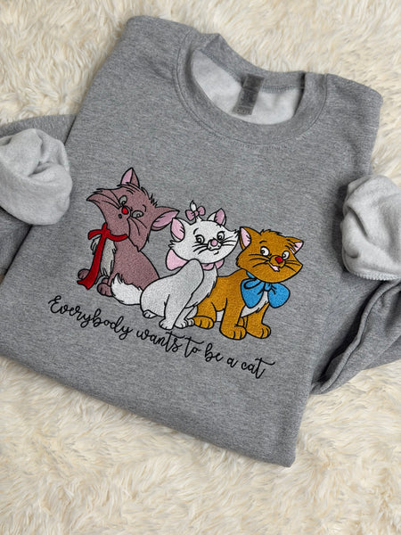 Everybody wants to be a cat - Gildan