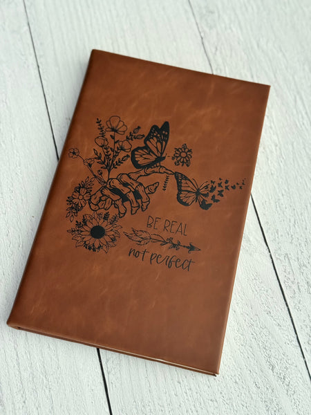 RTS be real not perfect walnut journal