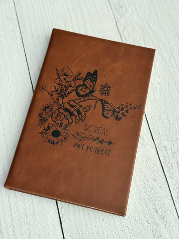 RTS be real not perfect walnut journal
