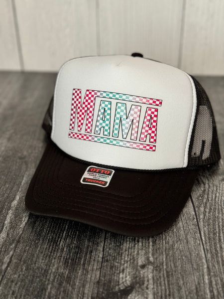 Custom color hats side design