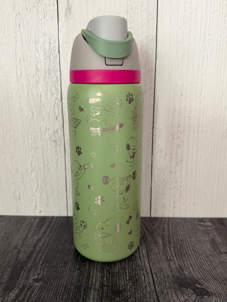 RTS off brand 32oz free sip Snoopy