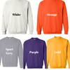 Custom 3D puff design - gildan crewneck