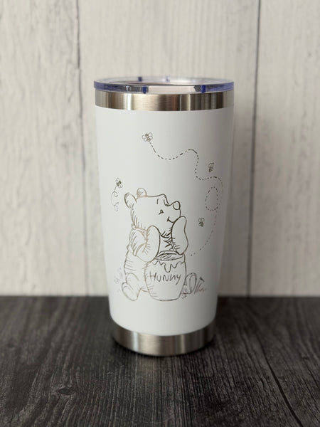 RTS Pooh bear 20oz tumbler