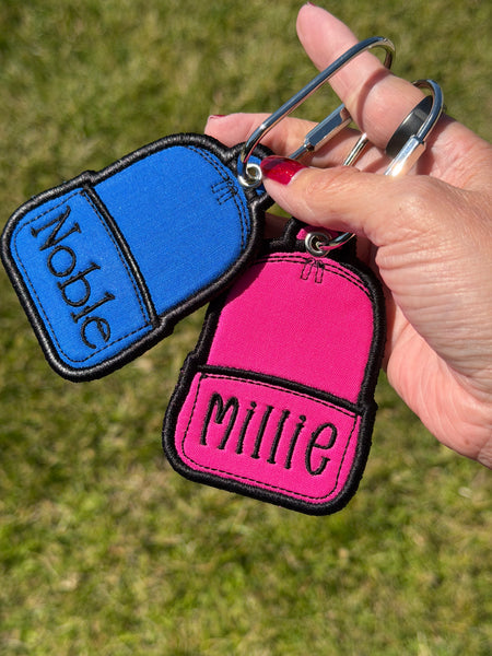 Custom backpack bag tags