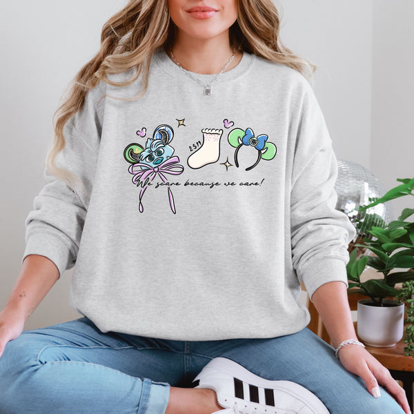 Ear Hat Collection Crewneck  - Gildan