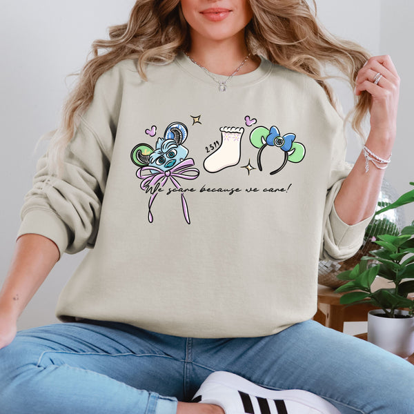 Ear Hat Collection Crewneck  - Gildan