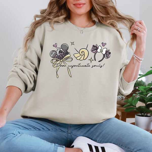 Ear Hat Collection Crewneck  - Gildan