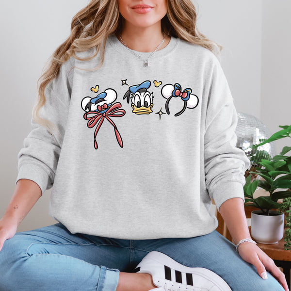 Ear Hat Collection Crewneck  - Gildan