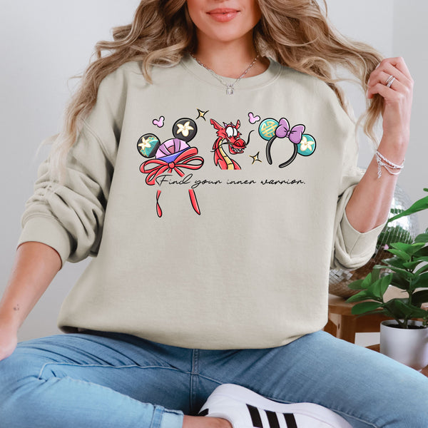 Ear Hat Collection Crewneck  - Gildan