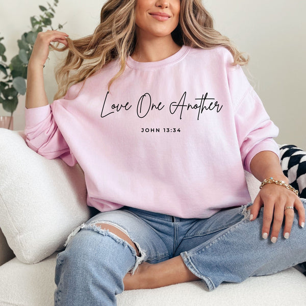Love One Another Crewneck  - Gildan