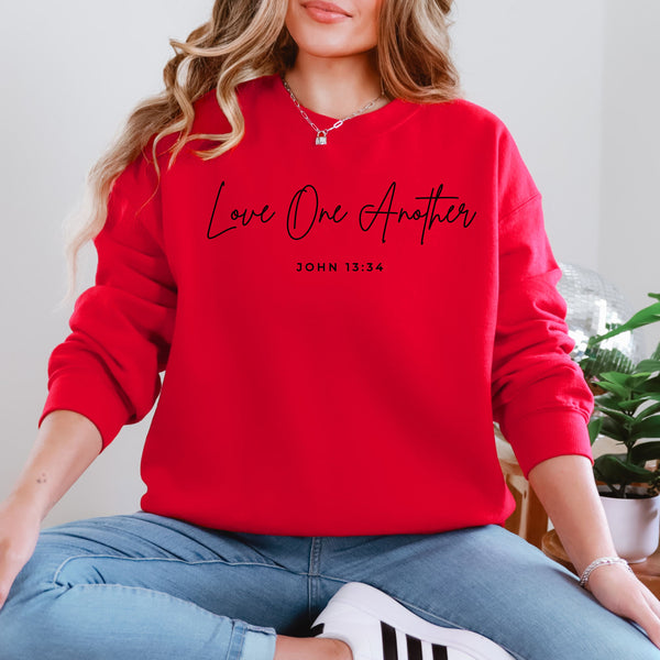 Love One Another Crewneck  - Gildan