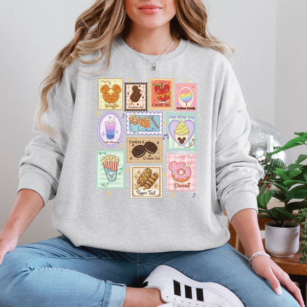 Magic Stamps Crewneck  - Gildan