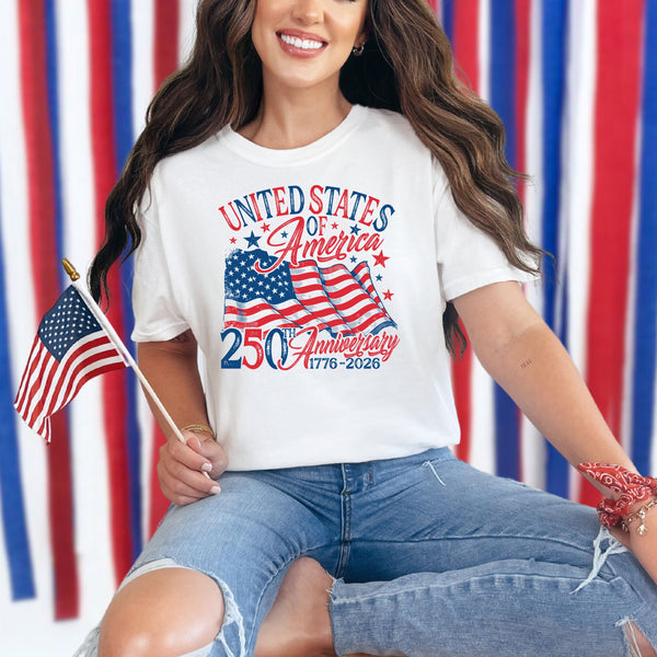 4th of July Tees (Multiple Designs) - comfort colors
