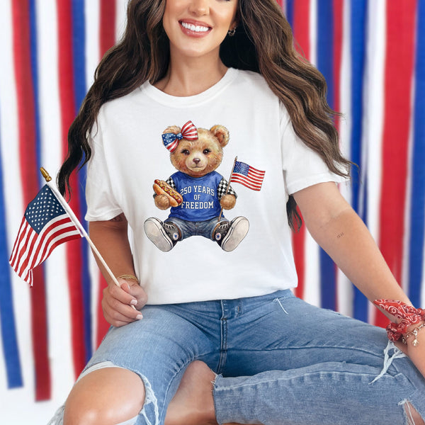 4th of July Tees (Multiple Designs) - comfort colors