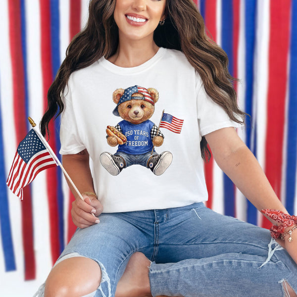 4th of July Tees (Multiple Designs) - comfort colors