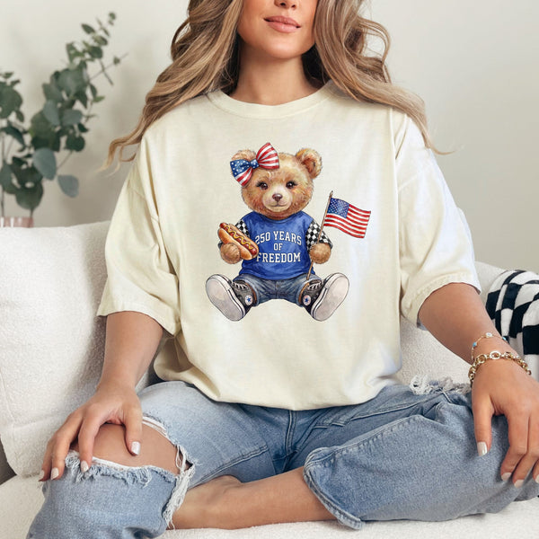 4th of July Tees (Multiple Designs) - comfort colors