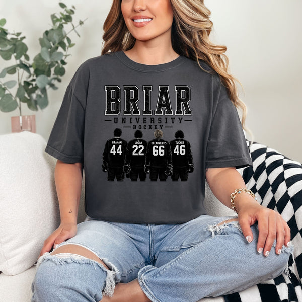 Briar University - The Team  - comfort colors -