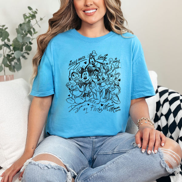 Sketch magic  - comfort colors